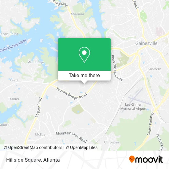 Hillside Square map