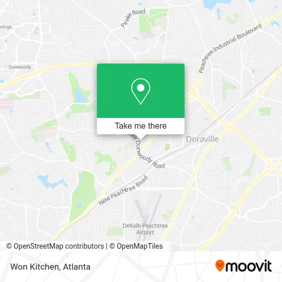 Won Kitchen map