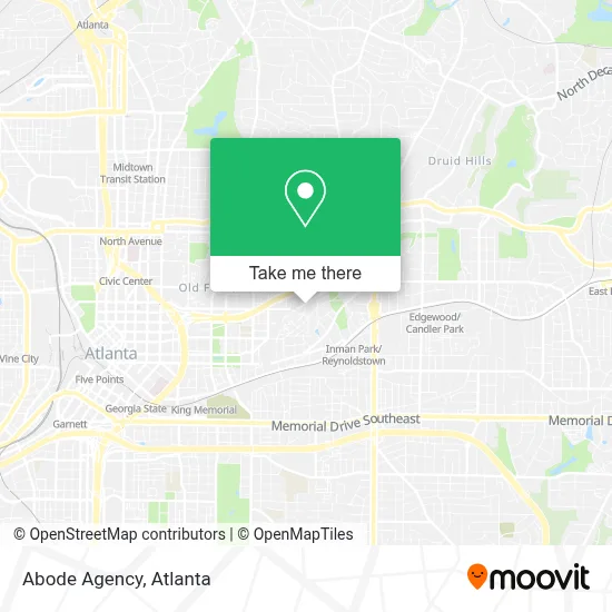 Abode Agency map