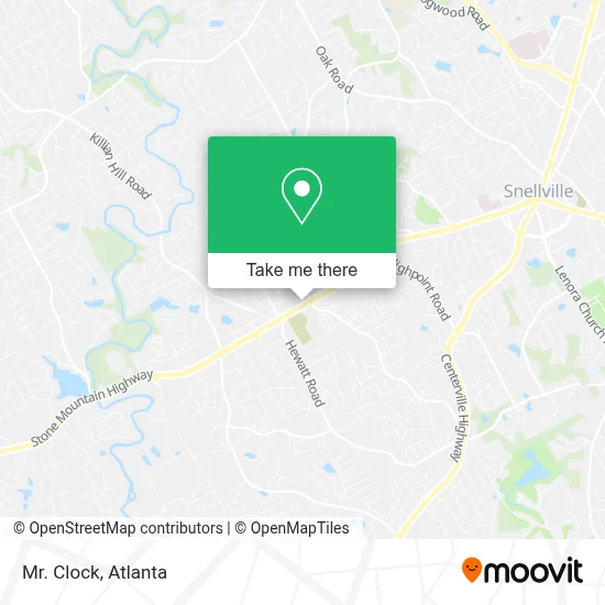 Mr. Clock map
