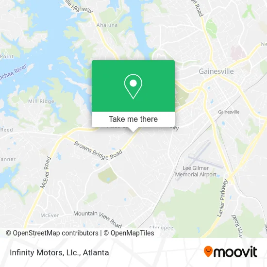 Infinity Motors, Llc. map