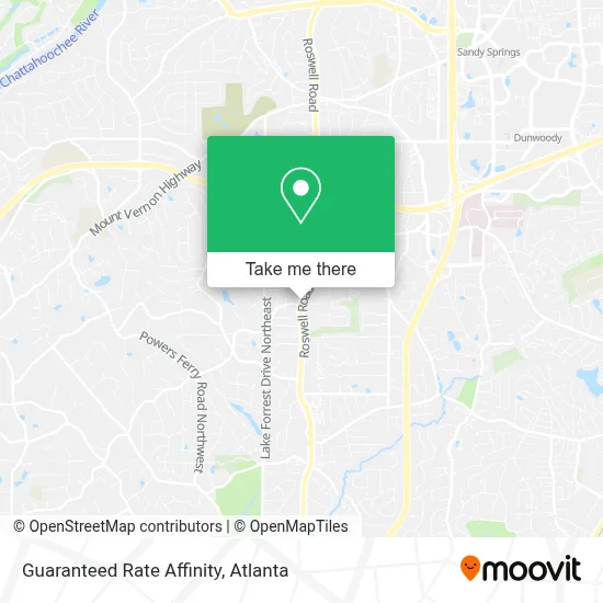 Guaranteed Rate Affinity map