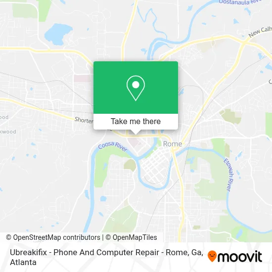 Ubreakifix - Phone And Computer Repair - Rome, Ga map