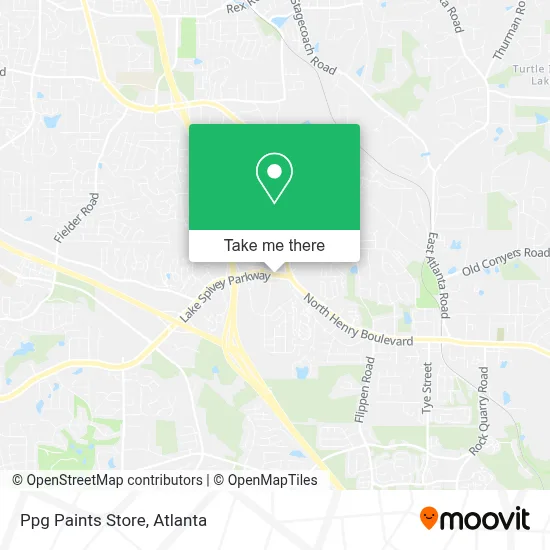 Ppg Paints Store map