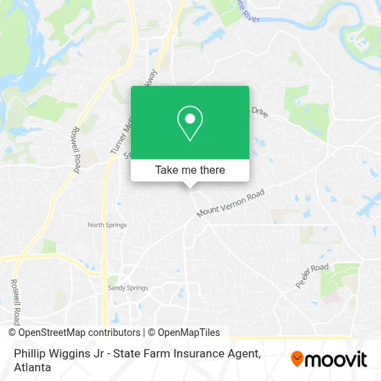 Phillip Wiggins Jr - State Farm Insurance Agent map