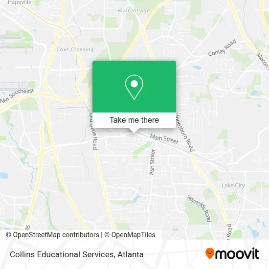 Collins Educational Services map