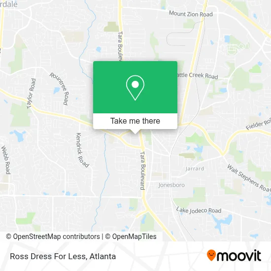Ross Dress For Less map