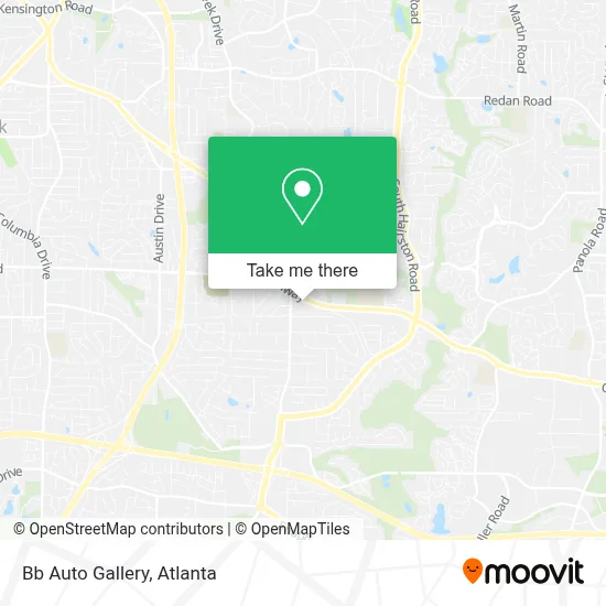 Bb Auto Gallery map
