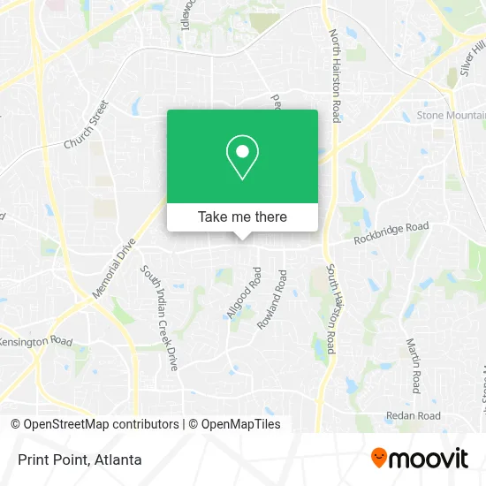 Print Point map