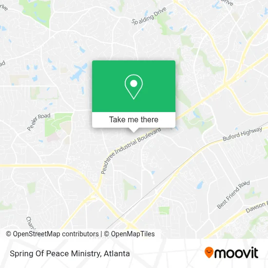 Spring Of Peace Ministry map