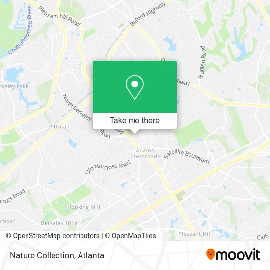 Nature Collection map