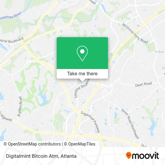 Digitalmint Bitcoin Atm map