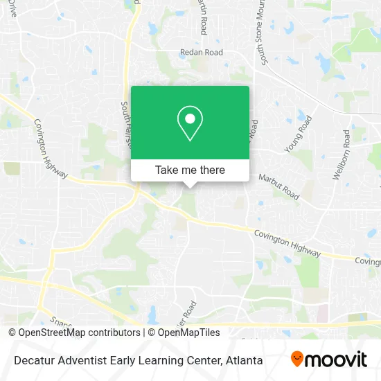 Decatur Adventist Early Learning Center map