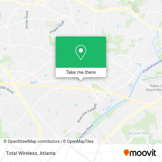 Total Wireless map