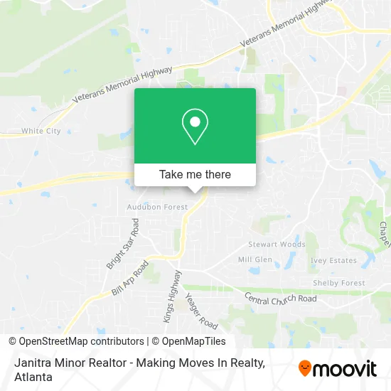 Janitra Minor Realtor - Making Moves In Realty map
