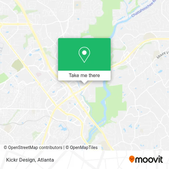 Kickr Design map