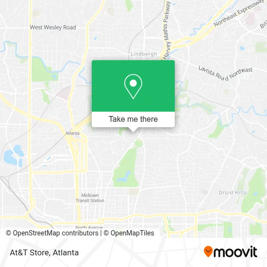 At&T Store map