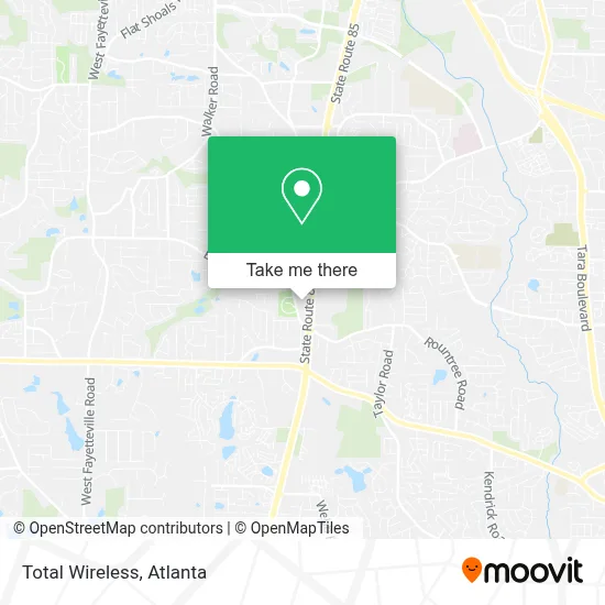 Total Wireless map
