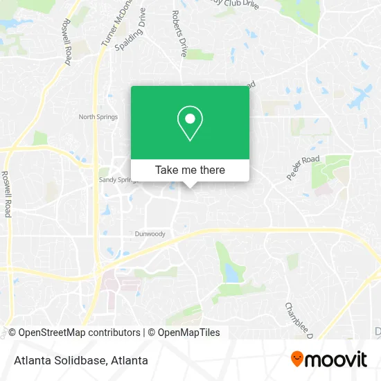 Atlanta Solidbase map