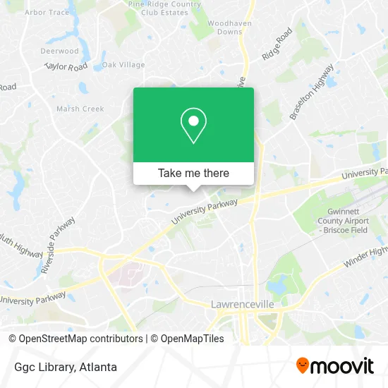 Ggc Library map