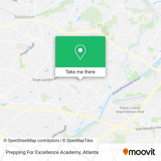 Prepping For Excellence Academy map