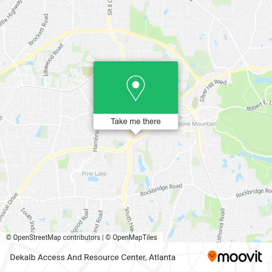 Dekalb Access And Resource Center map