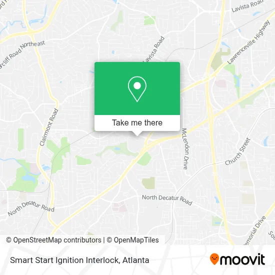 Smart Start Ignition Interlock map