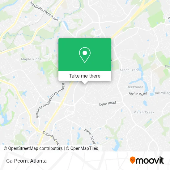 Ga-Pcom map