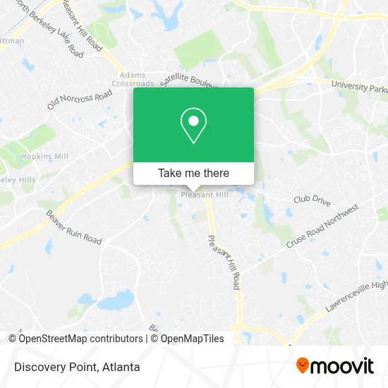 Discovery Point map
