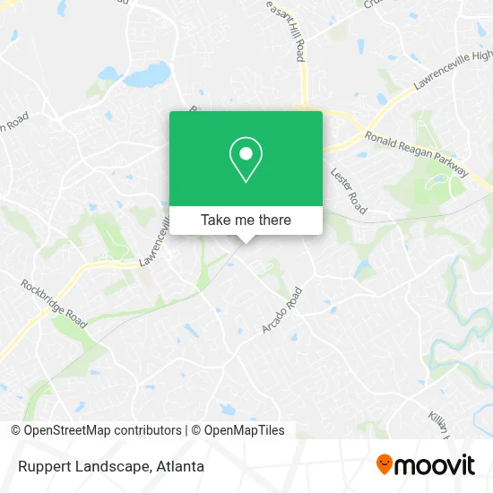 Ruppert Landscape map
