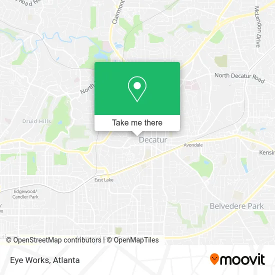 Eye Works map