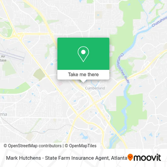 Mark Hutchens - State Farm Insurance Agent map