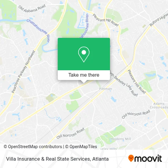 Villa Insurance & Real State Services map