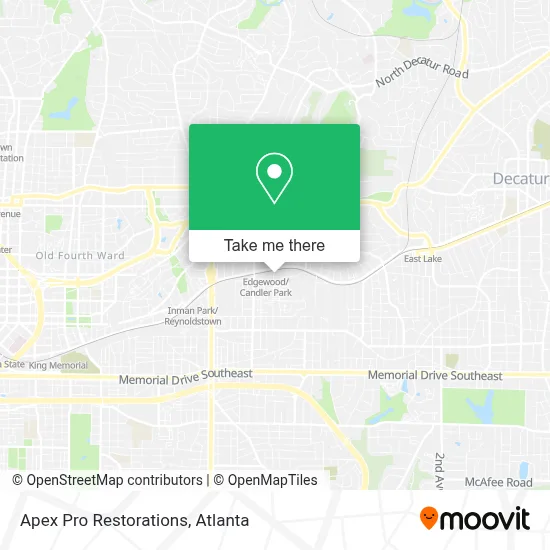 Apex Pro Restorations map