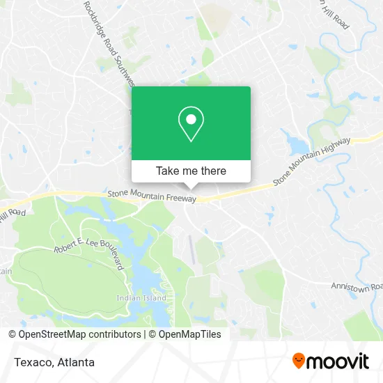 Texaco map