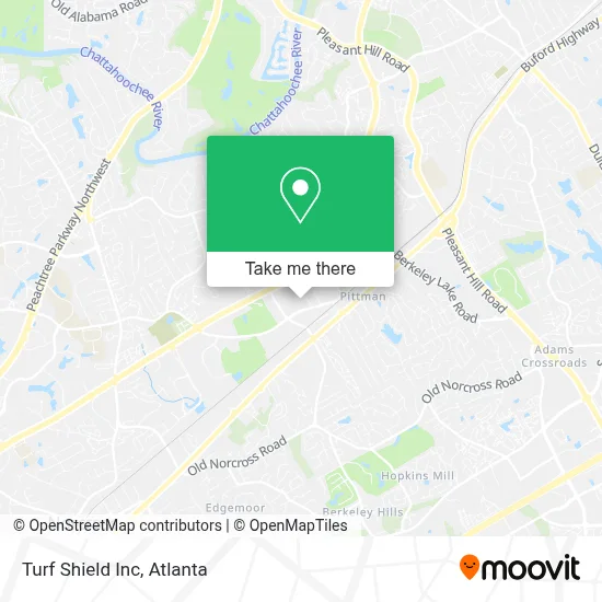 Turf Shield Inc map