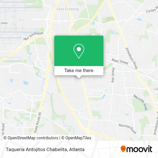 Taqueria Antojitos Chabelita map