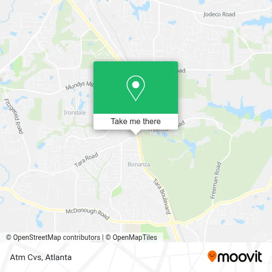 Atm Cvs map