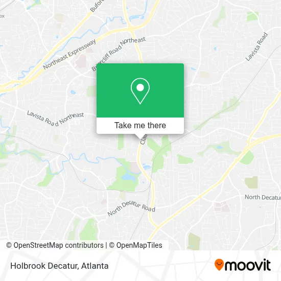 Mapa de Holbrook Decatur