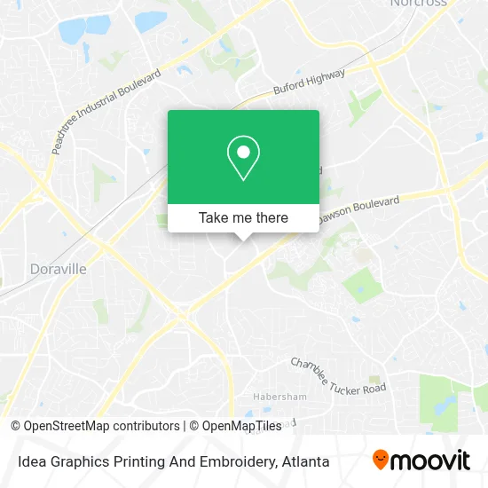 Idea Graphics Printing And Embroidery map
