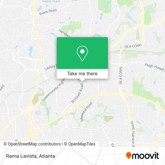 Rama Lavista map