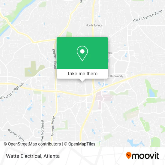 Watts Electrical map