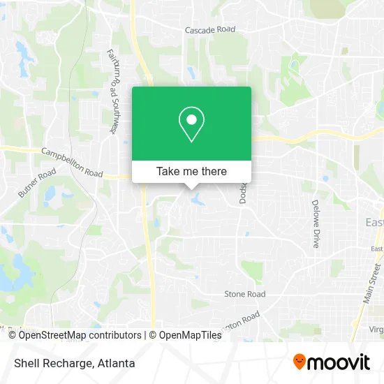 Shell Recharge map