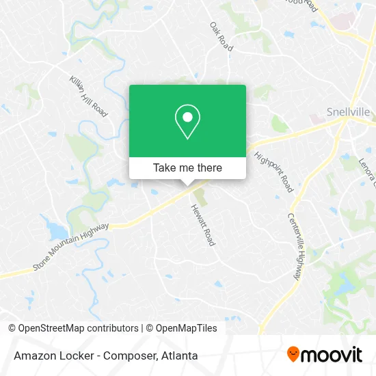 Amazon Locker - Composer map