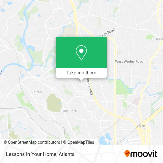 Lessons In Your Home map