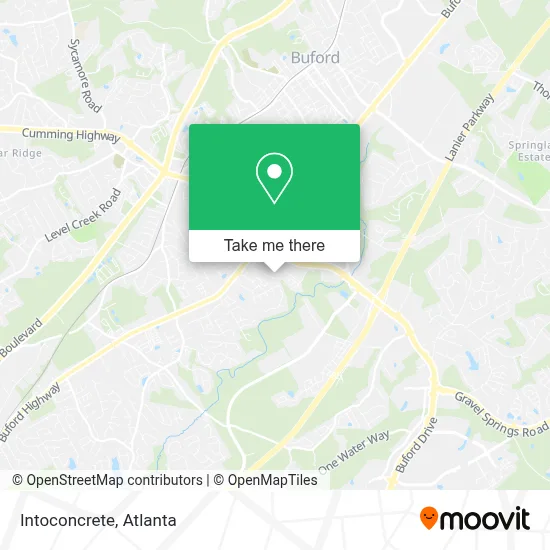 Intoconcrete map