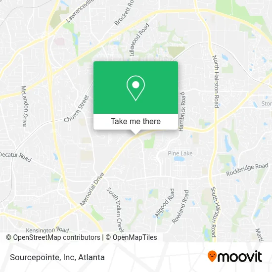 Sourcepointe, Inc map