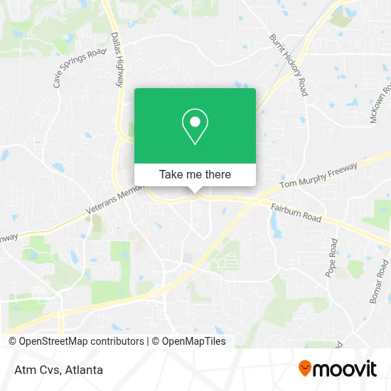 Atm Cvs map