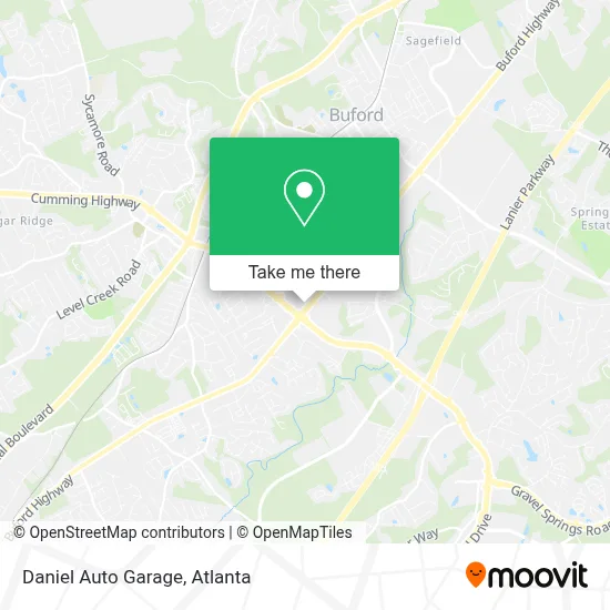 Daniel Auto Garage map