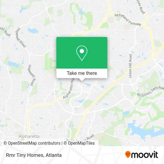 Rmr Tiny Homes map